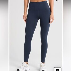 Zella Live In High Waist Leggings, Navy maritime, XS